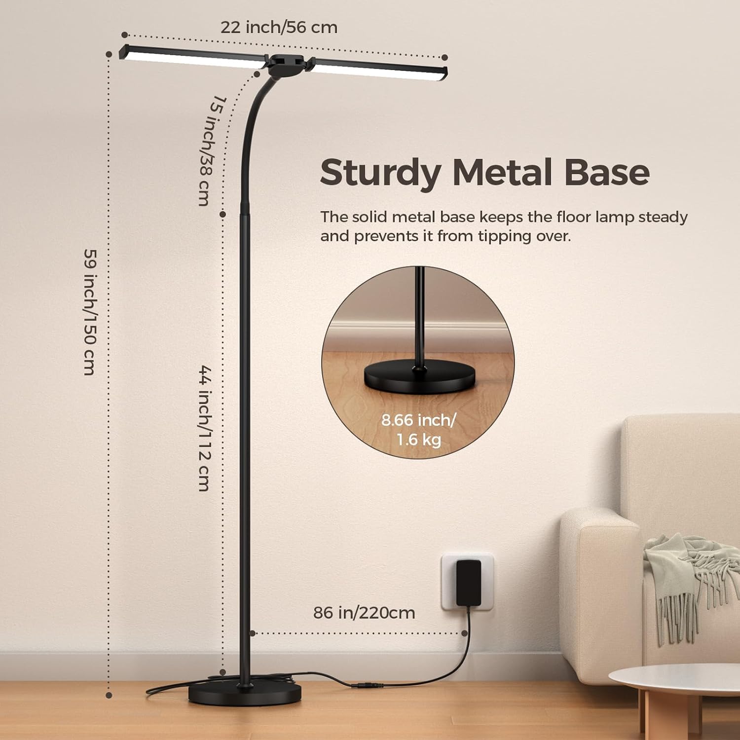 Vrimnowit Floor Lamp